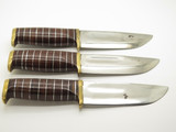 Vtg 1960s-70s Japan Guns & Ammo Hibben Design Elmer Keith Skinner Hunting Knife