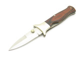 Vtg Unmarked Seki Japan Parker Model Folding Boot Folding Linerlock Pocket Knife