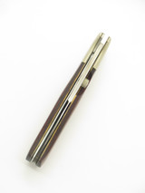 Vtg Unmarked Seki Japan Parker Model Folding Boot Folding Linerlock Pocket Knife