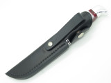 Buck 105 Pathfinder Custom Mother of Pearl Jasper Fixed Blade Hunting Knife