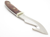 Vtg 80s Explorer 11510 Tak Fukuta Seki Japan Fixed Blade Gut Hook Hunting Knife