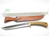 Vtg Seki Cut 230 Japan Ishikawa Ken Nata 10" San Mai Fixed Machete Camp Knife