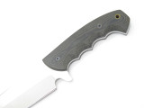Vtg Seki Cut Prototype Japan Micarta Tanto Fixed Blade Tactical Knife & Sheath