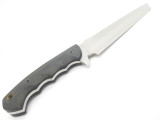 Vtg Seki Cut Prototype Japan Micarta Tanto Fixed Blade Tactical Knife & Sheath