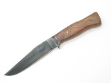 Vtg Seki Cut Japan 10" Black Fixed Blade Hunter Tactical Hunting Knife & Sheath