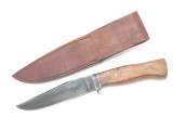 Vtg Seki Cut Japan 10" Black Fixed Blade Hunter Tactical Hunting Knife & Sheath