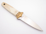 Vtg 80s National Blade AUS-6A Assassin Fukuta Seki Japan Fixed Dagger Boot Knife