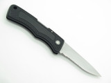 Columbia River ILWU CRKT 6411 Badger Taiwan Small Partial Serrated Pocket Knife