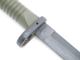 Vintage Spanish Army Surplus Bayonet Fixed Blade Knife & Scabbard