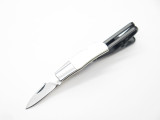 Vtg Inagaki Seki Japan Tie Bar Clip Miniature Folding Knife Men Jewelry Gift