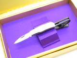 Vtg Inagaki Seki Japan Tie Bar Clip Miniature Folding Knife Men Jewelry Gift