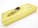 Vtg Inagaki Seki Japan Tie Bar Clip Miniature Folding Knife Men Jewelry Gift