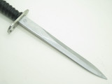 Vtg Victorinox Low Sn 83300 Army Surplus Bayonet Swiss Knife Scabbard 1955 Frog