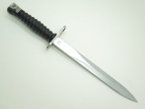 Vtg Victorinox Low Sn 55174 Swiss Army Surplus Bayonet Knife Scabbard 1960s Frog