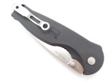 Vtg SOG Specialty Flash II Seki Japan Assisted AUS-8 Black Folding Pocket Knife