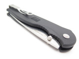 Vtg SOG Specialty Flash II Seki Japan Assisted AUS-8 Black Folding Pocket Knife