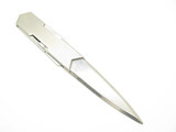 Vtg Barlow Seki Japan Stainless Gentleman Desk Letter Opener & Scissor Knife