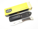 BCCI BUCK 110 110B042 D2 CUSTOM LIMITED BUILDOUT FOLDING HUNTER LOCKBACK KNIFE