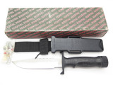 Vtg Resqvival Seki Japan Survival Explorer Rambo Fixed Combat Bowie Knife