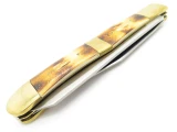 Huge Ridge Runner Giant Jumbo 8.5" Closed 15" Open Trapper Bone Folding Knife
