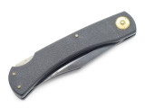 Vtg Parker Imai K-139 Seki Japan 5" Black Folding Hunter Lockback Knife & Sheath