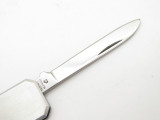 Vtg Coast Cutlery Hong Kong Stainless Advertising Gentleman Folding Pocket Knife