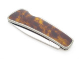 Kai Cut Kershaw 5300 Seki Japan Tortoise Small Gentleman Folding Pocket Knife