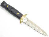 Vtg Compass C.I. 511 Fukuta Seki Japan Fixed Blade Dagger Boot Knife & Sheath