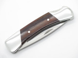 1992 Buck 500 Duke Wood Handle Folding Hunter Lockback Pocket Knife - No Sheath
