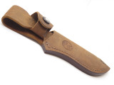 Buck 488 087 085 Ergo Hunter Pro B&C Distressed Leather Fixed Blade Knife Sheath