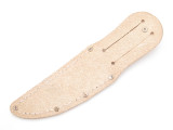 Marbles Classic Moose Head Small Fixed 4.5" Blade Hunting Knife Leather Sheath