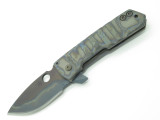 Crusader Forge FIFP Custom Phantom Titanium S30V Folding Framelock Pocket Knife