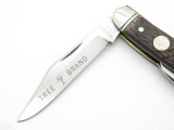 Vtg 1970s Boker USA Tree Brand 8313 3 Blade Whittler Folding Pocket Knife