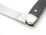 Vtg 1970s Boker USA Tree Brand 8313 3 Blade Whittler Folding Pocket Knife