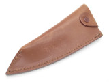 Seki Cut Deba 5.5" Blade Leather Fixed Knife Sheath Kitchen Sushi Blade Guard