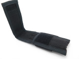 Black Nylon 6" Folding Tactical Pocket Knife Sheath Horizontal Belt Loop Carry