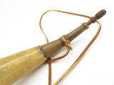 Handmade John Nelson Idaho 12.2 French Indian War Mountain Man Black Powder Horn