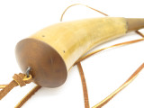 Handmade John Nelson Idaho 12.2 French Indian War Mountain Man Black Powder Horn