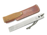 Vtg Schrade Old Timer HS-1 Honesteel Knife Sharpening Stone Steel Chisel