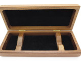 Buck 196 112 Walnut Wood Display Case Box for Fixed Blade Folding Pocket Knife