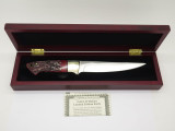 NAFC D'holder Bone Fillet Fixed Knife North American Fishing Club & Case