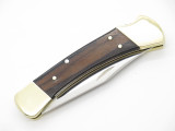 Buck 110 Folding Hunter Vintage Frame & New Blade Lockback Knife