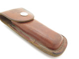 Vtg Klein Tools 5186 Leather Folding Hunter Lockback Knife Sheath