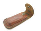 Vtg Klein Tools 5186 Leather Folding Hunter Lockback Knife Sheath