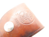 Vtg Klein Tools 5186 Leather Folding Hunter Lockback Knife Sheath