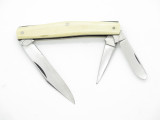 VINTAGE KRUSIUS SOLINGEN GERMANY SMOOTH BONE FOLDING POCKET KNIFE *CHIP