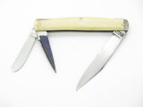 VINTAGE KRUSIUS SOLINGEN GERMANY SMOOTH BONE FOLDING POCKET KNIFE *CHIP