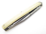 VINTAGE KRUSIUS SOLINGEN GERMANY SMOOTH BONE FOLDING POCKET KNIFE *CHIP