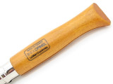 Vtg Opinel France No. 12 A Main Couronnee Lock Wood Handle Folding Pocket Knife