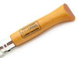Vtg Opinel France No. 9 A Main Couronnee Lock Wood Handle Folding Pocket Knife
